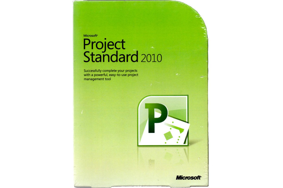 New Sealed Box Microsoft Project 2010 DVD 076-04529 English NON EU / EFTA 1PC
